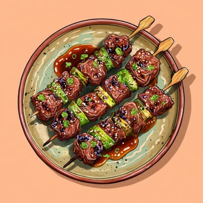 Teriyaki Gyu Negima