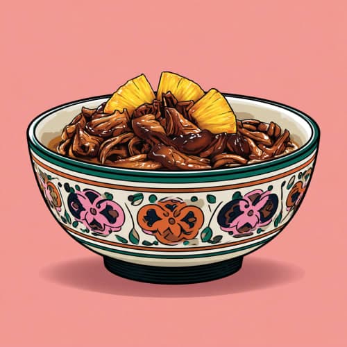 Pineapple Teriyaki Pork Shoulder