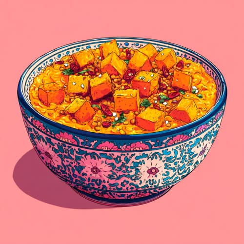 Butternut Squash Red Lentil Curry