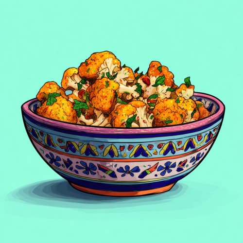 Moroccan Spiced Cauliflower