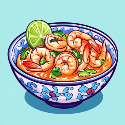 Thai Spicy Coconut Shrimp