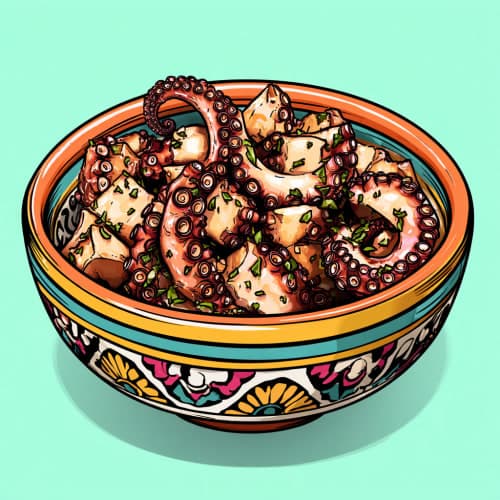 Greek Lemon-Oregano Octopus