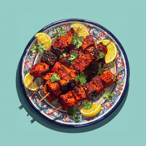 Berbere Pork Kabob