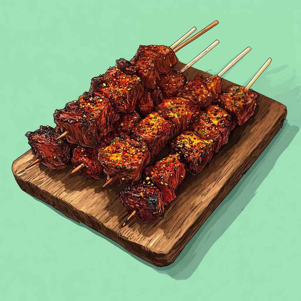 Baharat Beef Kebab