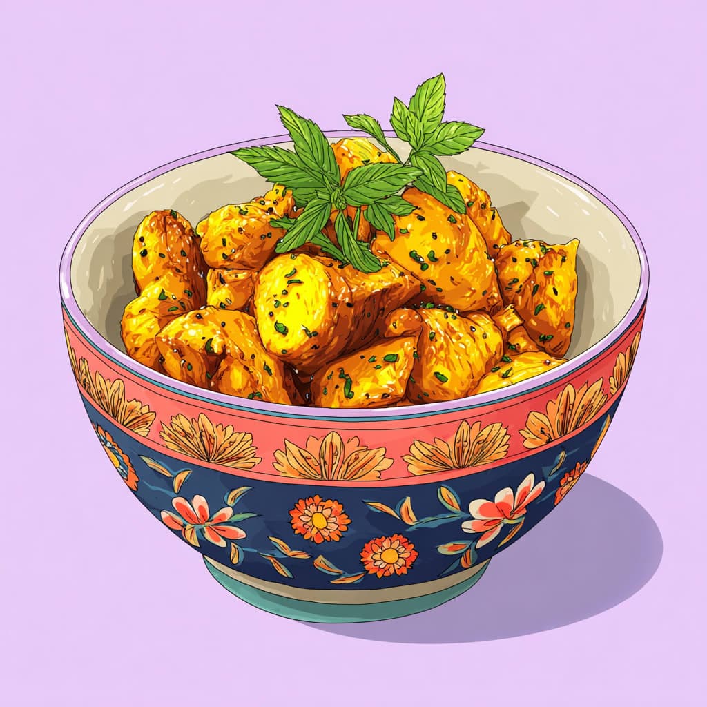 Lemongrass-Turmeric Chicken