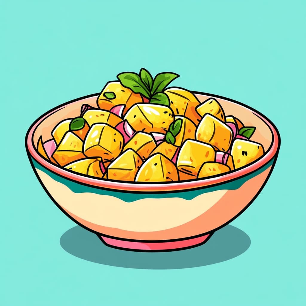 Honey-Yuzu Pear Salsa