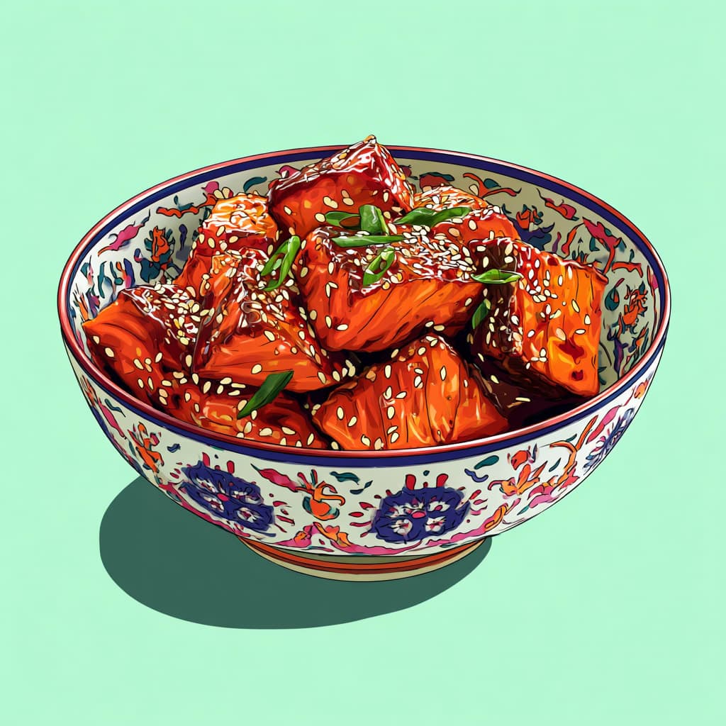 Gochujang-Glazed Salmon