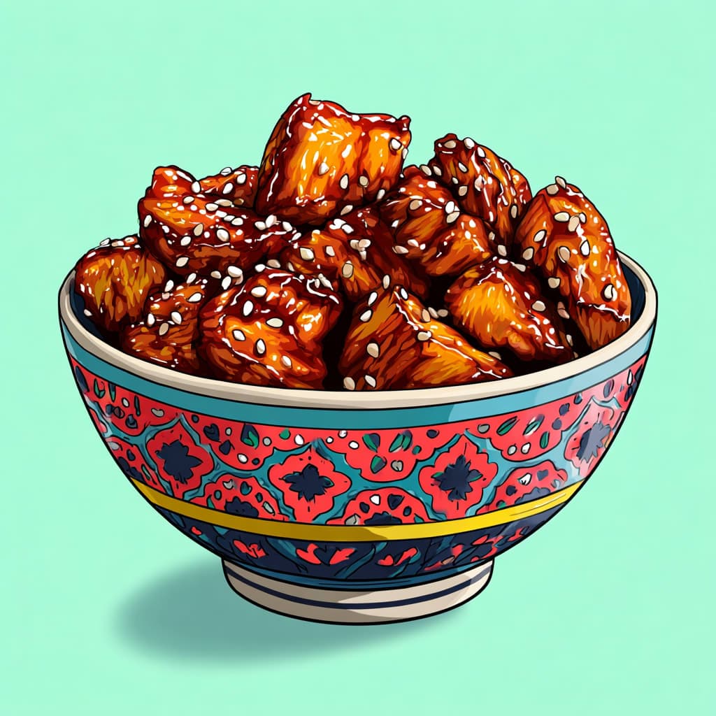 Pineapple Teriyaki BBQ Chickene