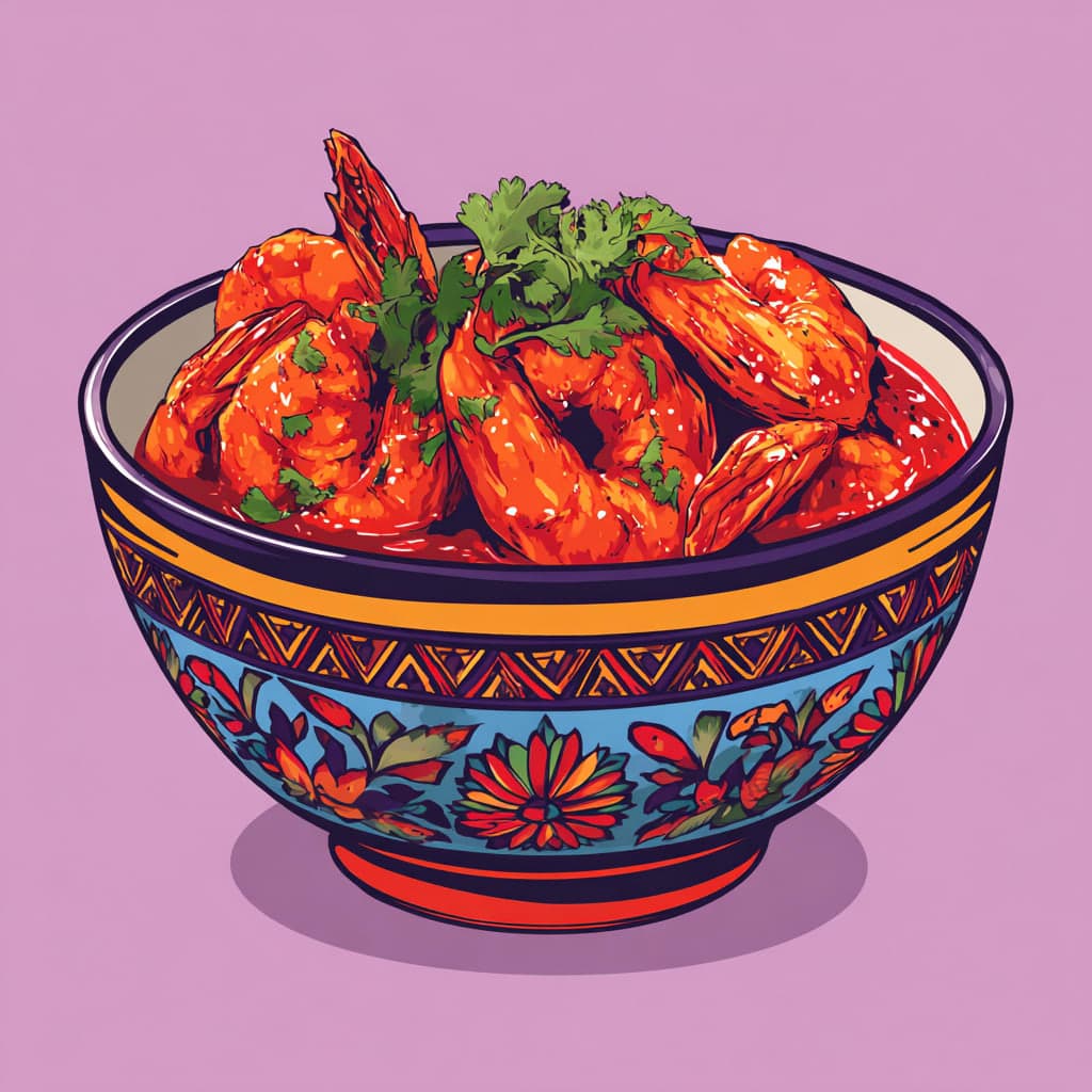 Camarones a la Diabla