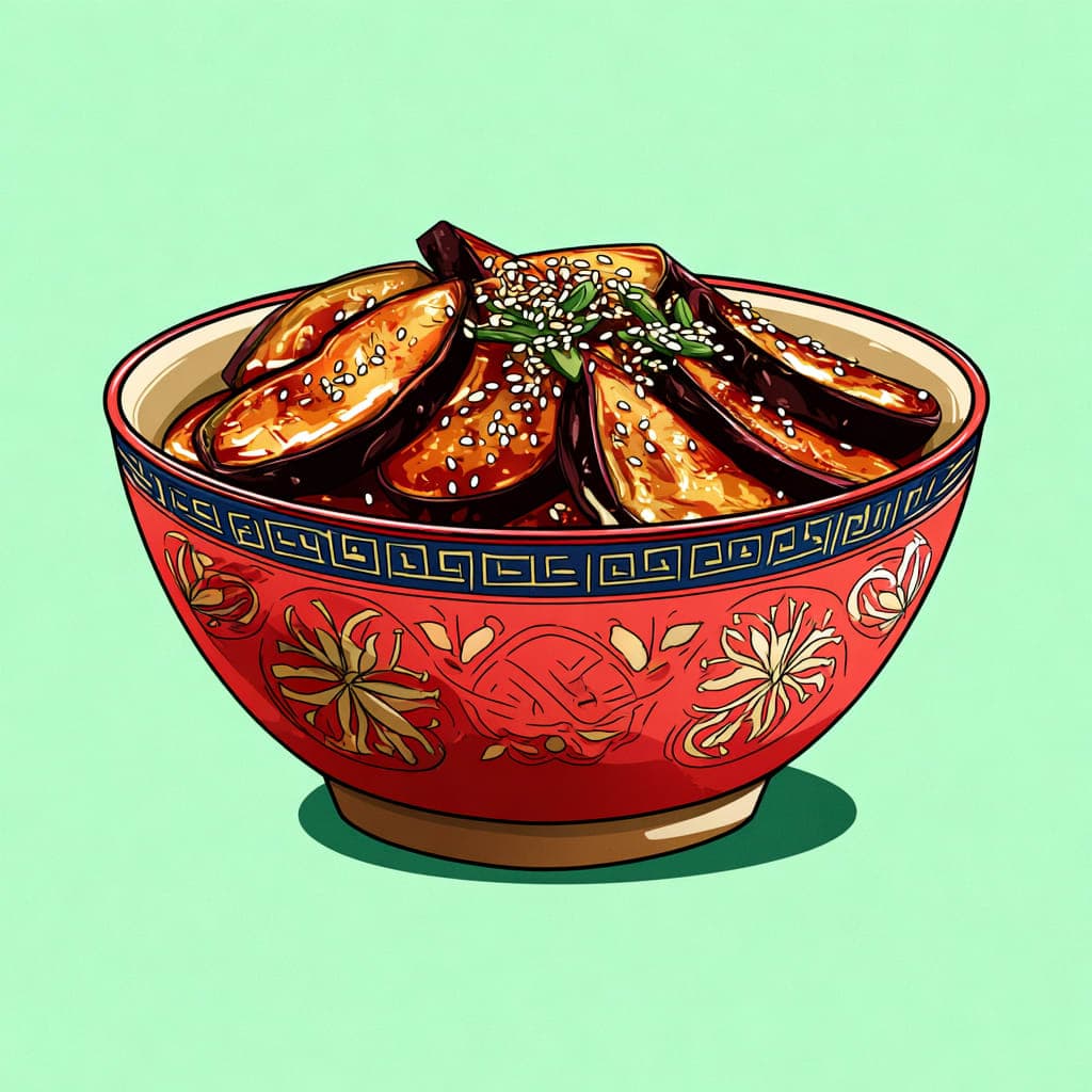 Miso-Glazed Eggplant