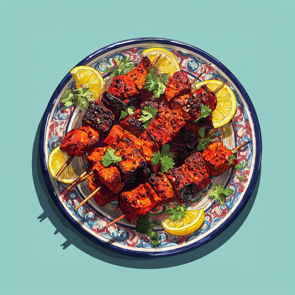 Berbere Pork Kabob